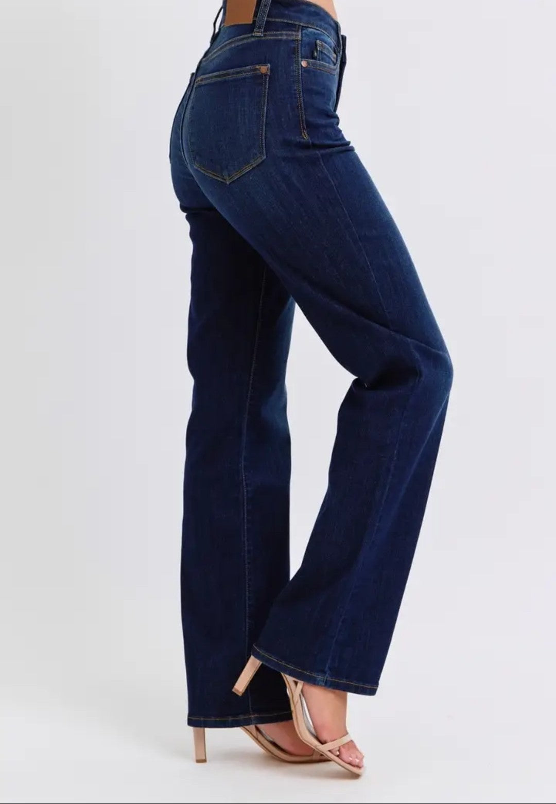 Judy Blue High Waisted Boot Cut Jeans - Light Wash