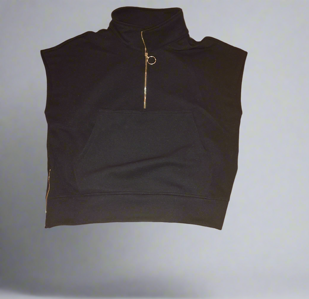 Half Zip Kangaroo Pocket 2pcs set