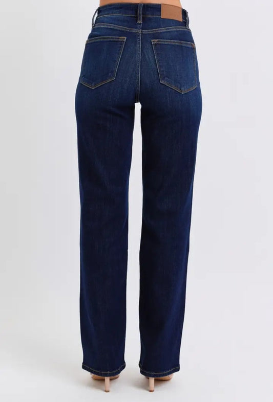 Judy Blue High Waisted Boot Cut Jeans - Light Wash