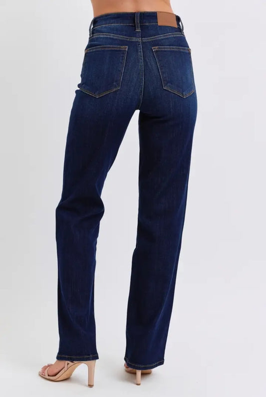 Judy Blue High Waisted Boot Cut Jeans - Light Wash